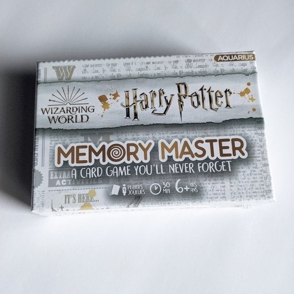 Harry Potter Memory Master Card Game Ages 6+ - Picture 1 of 6